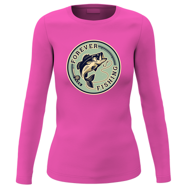 Forever Fishing Women Long Sleeve Shirt